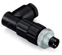 Connecteur de câble pour capteur/actionneur 3 pôles mâle coudé M8 Conditionnement: 5 pc(s) WAGO