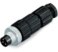 Connecteur de câble pour capteur/actionneur 3 pôles mâle droit M8 Contenu: 5 pc(s) WAGO
