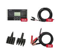 Connecteur de câble solaire, longueur 3M, longueur 5M, kit de câble 30a