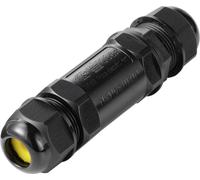 Connecteur de câble TRU COMPONENTS IP68 étanche, contact à vis 3 broches, 0,5-4,0 mm² TC-14745228 noir TRU COMPONENTS Contenu