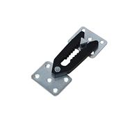 Connecteur de canapé sectionnel en métal pour canapé - Boucle de combinaison pour meubles - Quincaillerie domestique