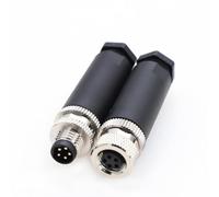 Connecteur de capteur circulaire M8 5 broches mâle et femelle B code connecteur industriel aviation 8 mm étanche IP67 connecteur