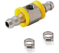 Connecteur de capteur de pression de carburant 3/8 et 1/2, avec raccord en T en acier inoxydable pour une connexion sécurisée de la conduite de carburant (A)