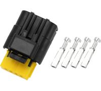 Connecteur De Capteur De Pression De Collecteur De Gaz Plug Inner Female Wire Terminal Connector Pour Peugeot 206 207 306 307 Plastique Noir Étanche