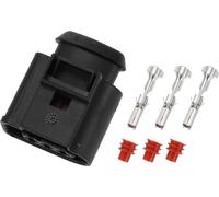 Connecteur De Capteur De Pression Du Rail D'Alimentation Plug No.4D0971993 Connecteur Femelle Interne De Terminal De Fil Pour Audi Plastique Noir Étanche