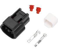 Connecteur De Capteur De Température De L'Eau Du Moteur À 2 Broches, Fiche De Connecteur De Borne De Fil Femelle De Série 2.2 Mm Pour Nissan En Plastique Cuivre Noir, 1 Ensemble