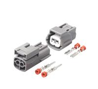 Connecteur De Capteur De Température d'eau De Type E-RS, 1 Jeu De 2 Broches, Moteur Automobile ECT Compatible with The 6189 - 0772(Male and Female)