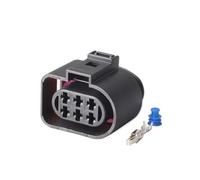 Connecteur De Capteur D'oxygène Automatique LSU 4.2, 6 Broches, Prise D'accélérateur De 3.5MM Compatible with The 1J0 973 733(Female)