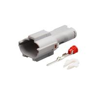 Connecteur de capteur électrique étanche Automatique, 1 Jeu de 2 Broches, Compatible with The Elantra MG610320-5 7123-1424-40 MG640322-5 7222-1424-40(5 Sets,Male)