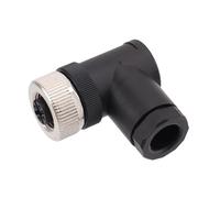 Connecteur de capteur M12, 4 5 8 12 broches, mâle femelle, incurvé, étanche IP67, Type A, Terminal sans soudure, 5/10/20 pièces(M12-Male 12Pin,20 PCS)
