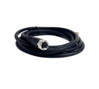 Connecteur de capteur M12 de 2 mètres, câble étanche mâle et femelle 4, 5, 8, 12 broches, PVC, moulage par injection intégré, connecteurs M12(Straight Female 12P,1 PCS)