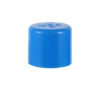 Connecteur de capuchon de tuyau en PVC, diamètre intérieur 20/25/32mm, Joint de bouchon d'extrémité en plastique, décoration de la maison(Bleu,25mm)