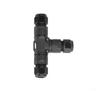 Connecteur de carte P20T à trois voies avec borne à vis pour applications à 2 ou 3 cœurs dans les interconnexions de modules solaires et les luminaires extérieurs (2 conducteurs 5-9 mm)