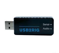 Connecteur de carte son USB AUDIO2RIG pour contrôle PTT dans les applications radio amateur avec caractéristiques d'isolation