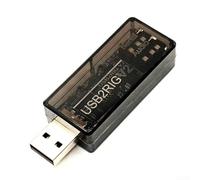 Connecteur de carte son USB USB2RIG V2, adaptateur d'interface radio pour station de radio d'entreprise amateur communication radio