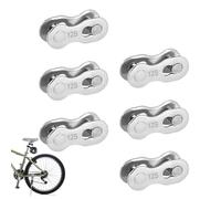 Connecteur de chaîne de vélo, maillon rapide de chaîne de vélo,Lien rapide de connecteur de joint de en acier | Joint de goupille de universel robuste, fournitures de pièces d'accessoires