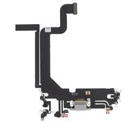 Connecteur de Charge - AVIZAR - iPhone 14 Pro Max - Port Lightning - Micro Intégré - Argent