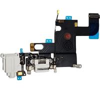 Connecteur De Charge Compatible Avec Iphone 6 Blanche \U2013 Câble Nappe De Rechange Avec Connecteur Pour Microphone, Jack Audio, Bouton Home Et Écouteurs