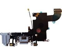 Connecteur De Charge Compatible Avec Iphone 6s Gris Clair \U2013 Câble Nappe De Rechange Avec Connecteur Pour Microphone, Jack Audio, Bouton Home Et Écouteurs