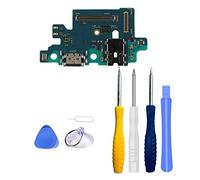 Connecteur de Charge Compatible avec Samsung Galaxy A40 A405 SM-A405 A405F Dock Connector Câble Nappe Flex de Rechange Port de Charging Micro USB C Tournevis avec Jack Audio, Microphone kit Outils