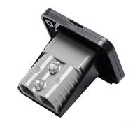 Connecteur de charge EV à base fixe 50 A 120 A 175 A 600 V Prise ignifuge PC robuste pour véhicule électrique, avec base de montage et vis (50 A)