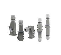 Connecteur de charge lourde HDC HA 4 5 6 8 broches Connecteur robuste 10 A Prise de courant d'aviation rectangulaire mâle étanche et robuste ANNBCDL(5 core-02)