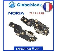 Connecteur De Charge Port Dock Microphone Usb Réseau Pour Nokia X5 / 5.1 Plus