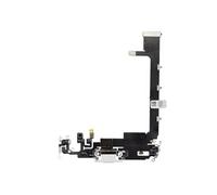 Connecteur de Charge pour iPhone 11 Pro Max, Port Lightning + Micro Argent