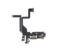 Connecteur de Charge pour iPhone 14 Pro, Port Lightning + Microphone Dorée