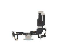 Connecteur de Charge pour iPhone 15, Port USB C + Microphone Bleu pâle