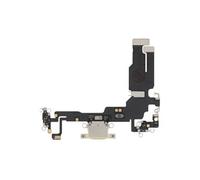Clappio Connecteur de Charge pour Apple iPhone 15, Port USB C + Microphone Dorée