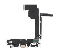 Connecteur de Charge pour iPhone 15 Pro Max, Port USB C + Microphone Blanc