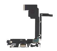 Connecteur de Charge pour iPhone 15 Pro Max, Port USB C + Microphone Blanc