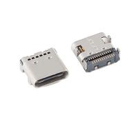 Connecteur de Charge pour Steam Deck OLED/LCD Port Prise fiche USB Type-C à souder 24 Pins pour Console de Jeu Valve