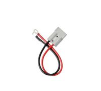 Connecteur de charge rapide 50 A 120 A 175 A 600 V haute intensité avec câble en silicone 8/6/4/2 AWG pour chariot élévateur électrique (1 pièce, fil 50 A - 6 AWG_50 cm de longueur)
