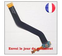 Connecteur de charge - TOPALLI - Samsung Galaxy Tab 4 10.1 - Micro USB - Noir - 1 pièce