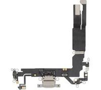 Connecteur de Charge USB-C pour iPhone 17 avec Microphone Intégré Clappio Blanc Blanc