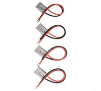 Connecteur de chargeur de chariot élévateur 10 AWG, câble de charge de batterie 50 A 600 V avec fil isolé en silicone de 30 cm, boîtier PC ignifuge et Co plaqué argent