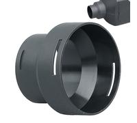 Connecteur De Chauffage - Adaptateur De Tuyau D'échappement D'air, Matériau Résistant Aux Hautes Températures Avec Clip Réducteur De 75 À 60 Mm Pour Un Ajustement Serré | Accessoires De Tube De