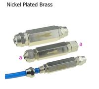 Connecteur de clapet anti-retour pneumatique 6 mm, 8 mm, 10 mm, 1/4" for tuyau, air, gaz, valve unidirectionnelle, valve en laiton, compresseur d'air, adaptateur de raccord de tuyau(CV-KN,A-6mm)