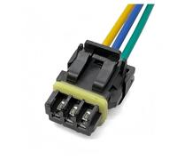 Connecteur de clignotant de rétroviseur automobile à 3 broches (0,6 mm), boîtier en plastique, gaine de faisceau électrique automobile 52117-0241 52117-0341, 1 jeu(DJ7034-0.6-21,1 Set)