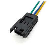 Connecteur de clignotant de rétroviseur automobile à 3 broches (0,6 mm), boîtier en plastique, gaine de faisceau électrique automobile 52117-0241 52117-0341, 1 jeu(DJ7034-0.6-11,5 Sets)
