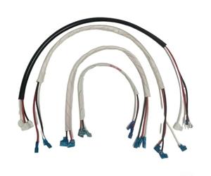Connecteur de compresseur AC en cuivre pur - 44 cm - Cordon blanc pour Midea pour l'entretien du système de climatisation Haier (1-1,5 CV)