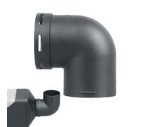 Connecteur De Conduit Coudé En Forme De L | Adaptateur De Sortie D'air En Forme De L 60-75 Mm | Accessoire De Ventilation Fiable Pour Les Unités De Chauffage De Stationnement Accessoire D