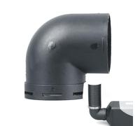 Connecteur De Conduit D'air De Voiture - Tuyau Coudé Pour Conduit De Ventilation, Tube Rond Flexible | Composant Adaptateur De Débit D'air Automobile, Connecteur D'échappement Pratique Pour Installati