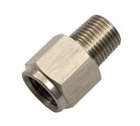Connecteur de conversion de pression d'huile, 1/8'' NPT, M10 x 1,0 mâle, acier inoxydable usiné, accessoire automobile