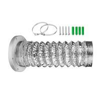 Connecteur de couplage de ventilation pour sèche-linge - Connecteur magnétique pour conduit d'échappement pour extérieur, maison, garage, conditionneur, camping-car, buanderie, salle de bain