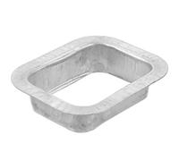 Connecteur de D'aluminium Argenté Canalisation Alliage Gouttière | Usage pour Systèmes de Gouttière, Conception Simple, Résistant à L'usure, Entretien Facile, pour Extérieur Exposé