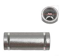 Connecteur de débit pour machine à café en aluminium ou cuivre compatible avec les types d'assemblage croisé I L T (aluminium I)