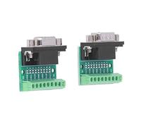 Connecteur de Dérivation DB9, 9 Broches, Carte de Conversion, 9 Trous, Adaptateur de Connecteur DB9 Mâle Femelle, Borne à Vis pour RS232 RS485